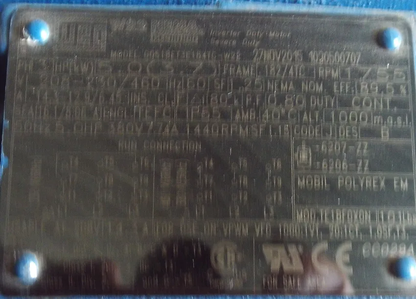 ELM5 3 18 XP 184TC WEG pic 2 ELM5-3-18-XP-184TC-WEG - Image 2