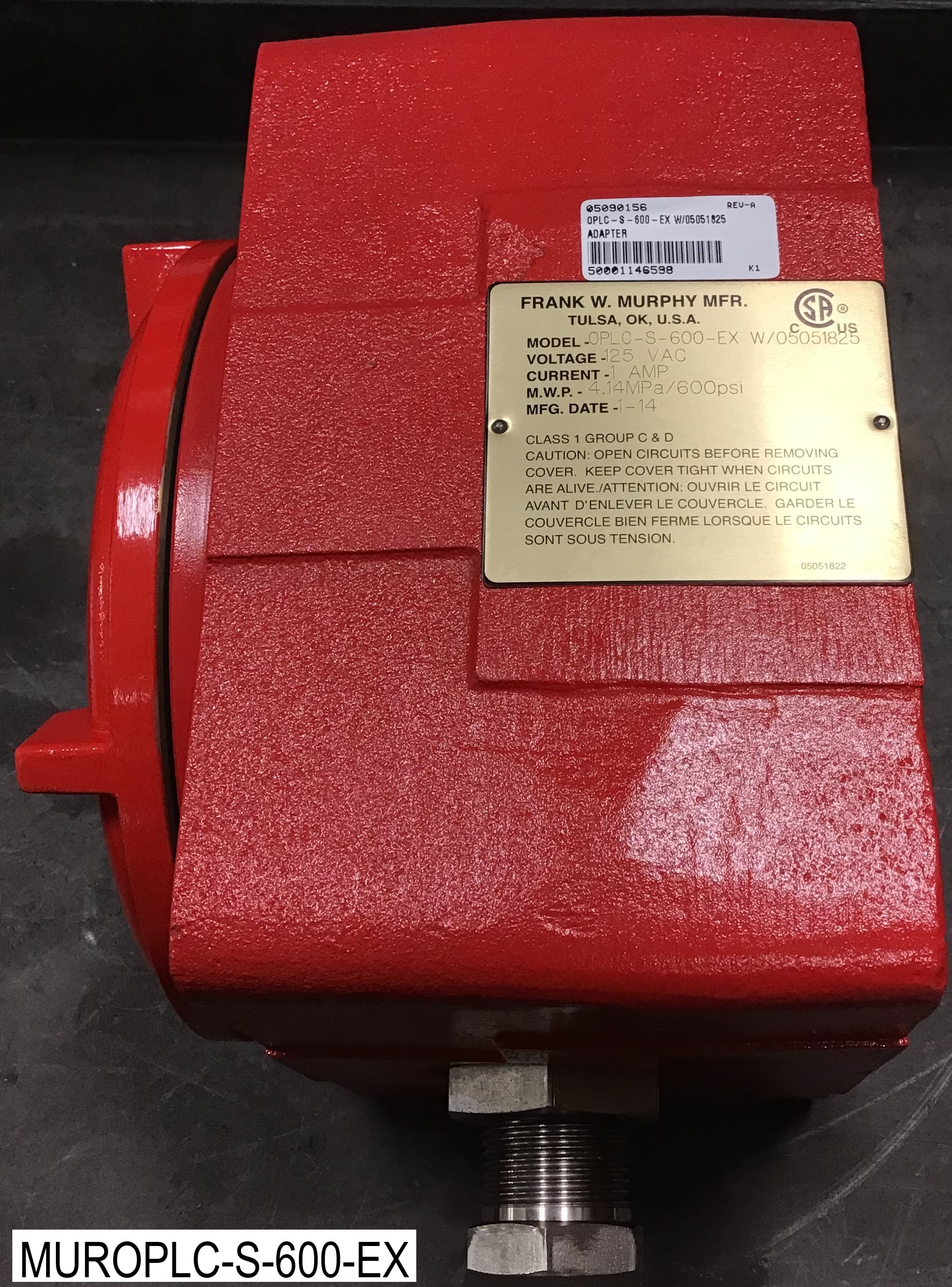 MUROPLC S 600 EX 2nd view MUROPLC-S-600-EX - Image 2