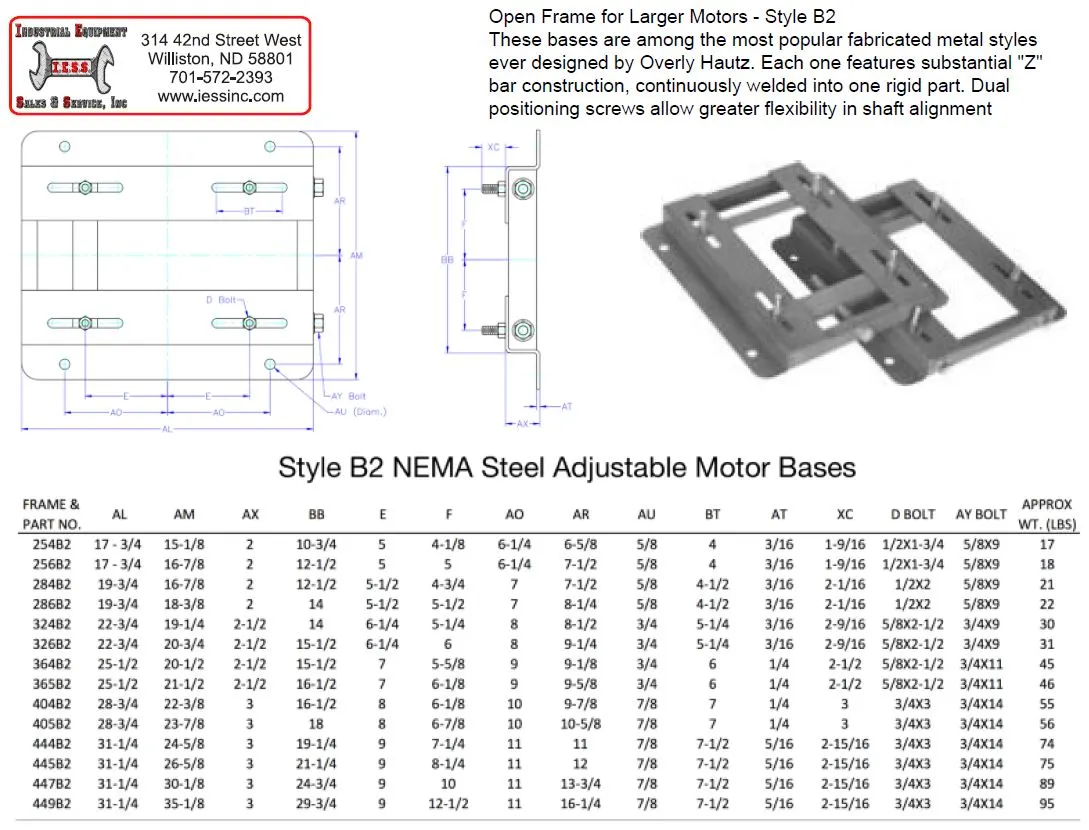 ELM slide base B2 ELM284B2 - Image 2